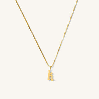 LOVE LETTERS INITIAL NECKLACE