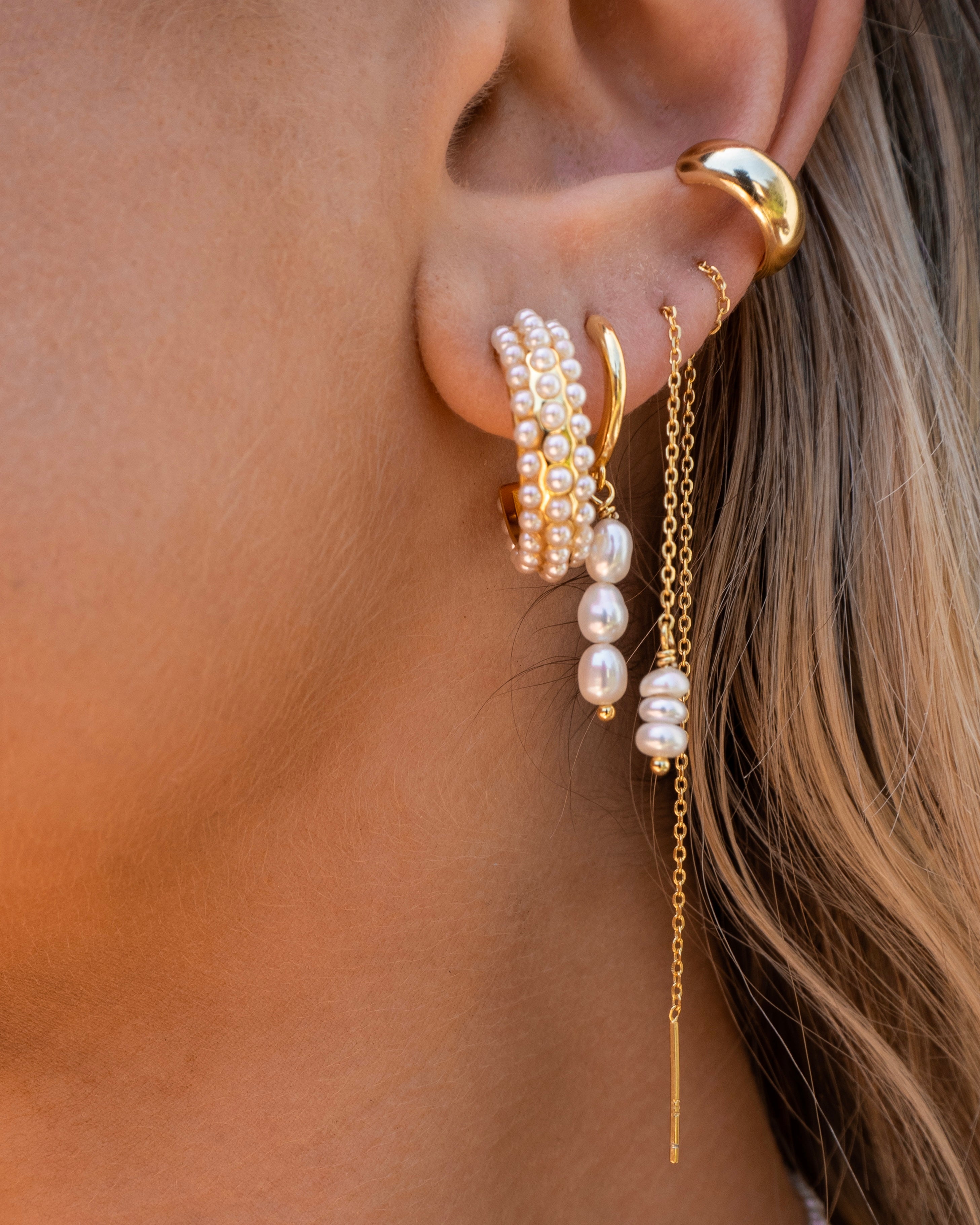 THREADER EARRINGS