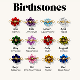 BIRTHSTONE BOUQUET BRACELET