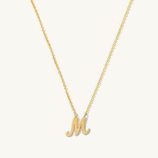 14K FANCY INITIAL NECKLACE