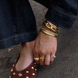 MARQUISE CIGAR BAND RING