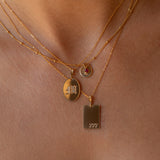 WILLOW NUMBER NECKLACE