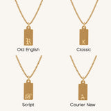 NOVI INITIAL NECKLACE