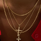 VINTAGE CROSS NECKLACE