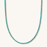 TURQUOISE EVERYDAY TENNIS NECKLACE