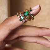 ROMAN RING - EMERALD