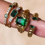 ROMAN RING - EMERALD