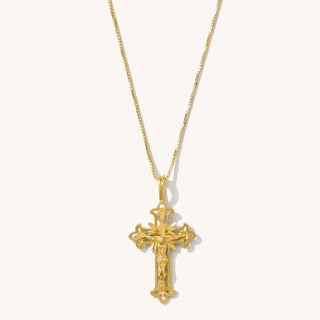 14K CHRISTOS NECKLACE