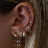 DIAMOND RAIN EARRINGS