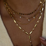 NELLIE LARIAT NECKLACE