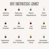 OPHELIA BIRTHSTONE NECKLACE