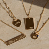 WILLOW NUMBER NECKLACE