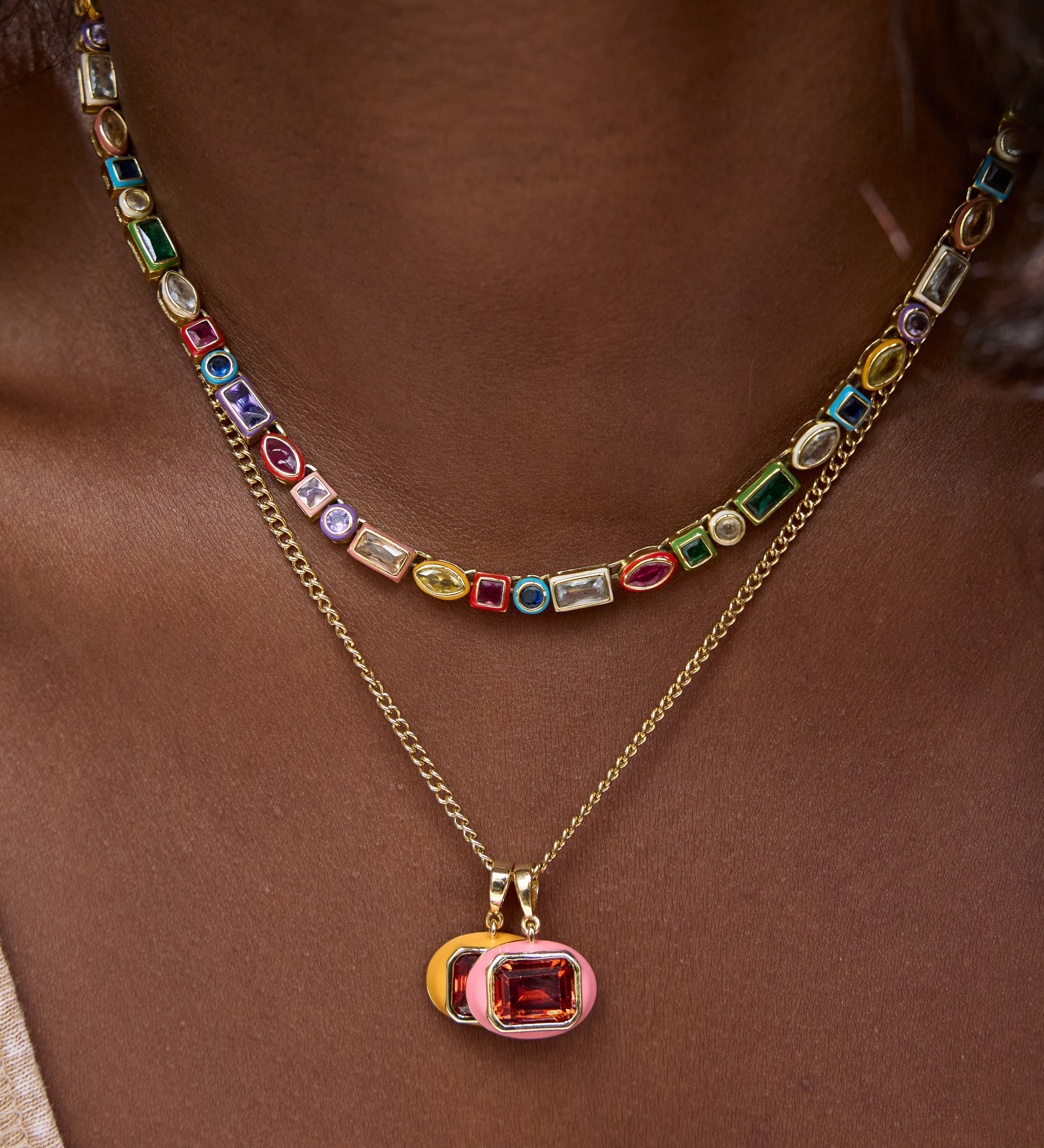 GELATO TENNIS NECKLACE (PRE-ORDER)