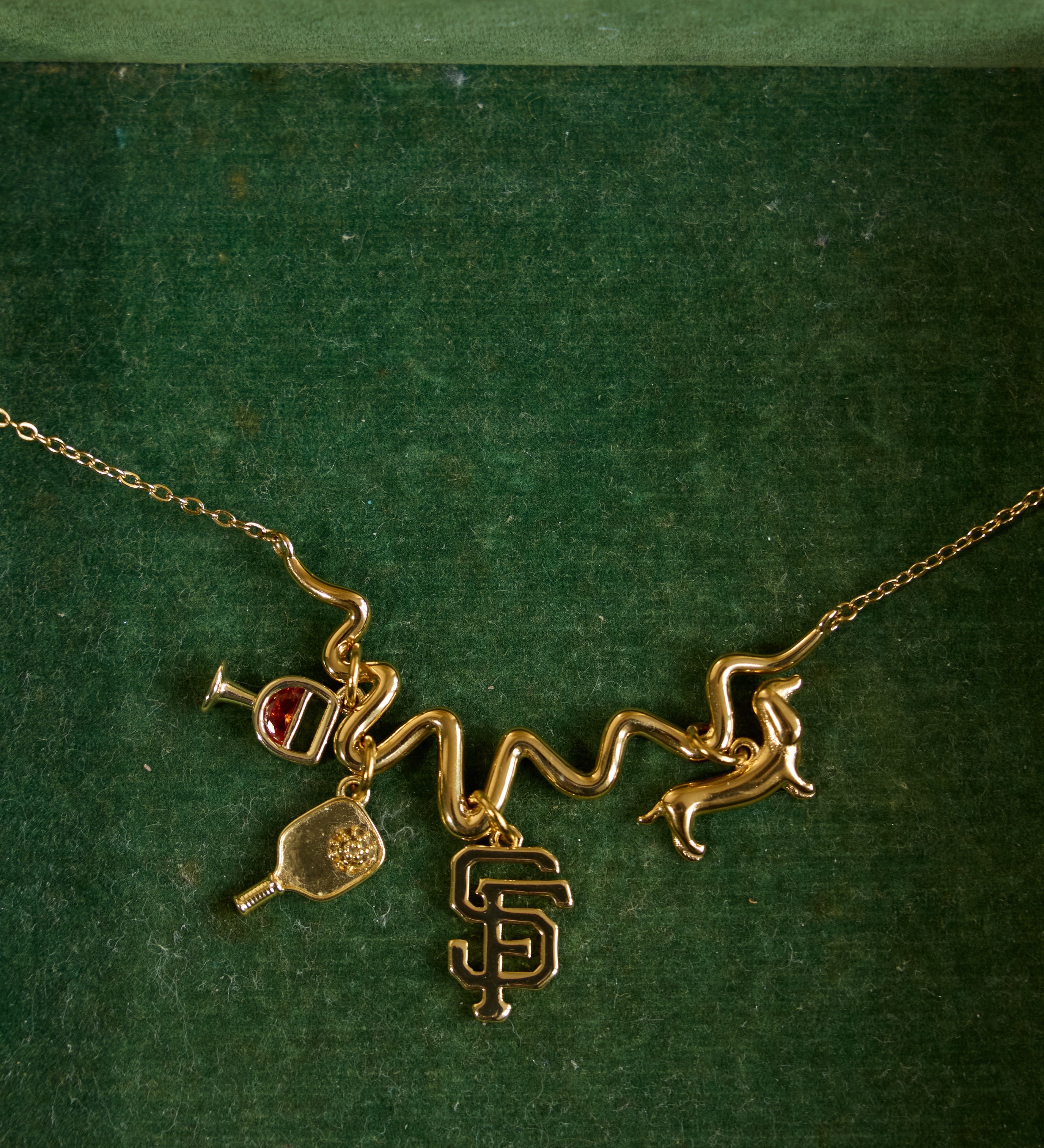 CONTOUR CHARM NECKLACE