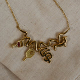 CONTOUR CHARM NECKLACE