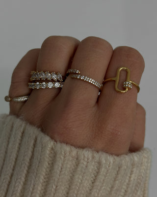 PAVÉ WRAP RING