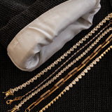 MINI BAGUETTE TENNIS BRACELET