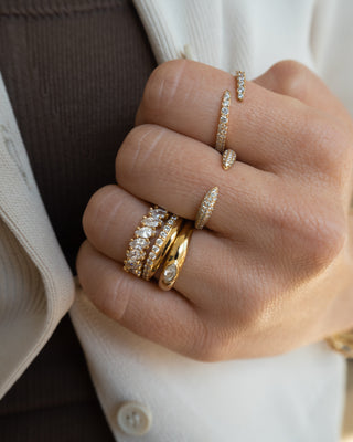 PAVÉ WRAP RING