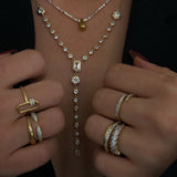 ESTELLE LARIAT NECKLACE