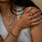 SOLITAIRE LOVE KNOT RING
