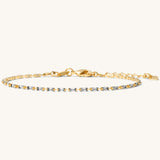 MINI BAGUETTE TENNIS BRACELET