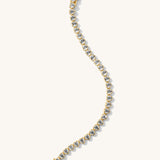 QUEEN OF HEARTS BEZEL TENNIS BRACELET