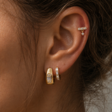 BAGUETTE DROP EARRINGS