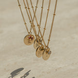 OPHELIA BIRTHSTONE NECKLACE