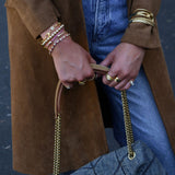 RUBY HEIRLOOM BEZEL TENNIS BRACELET