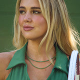 EMERALD EVERYDAY TENNIS NECKLACE