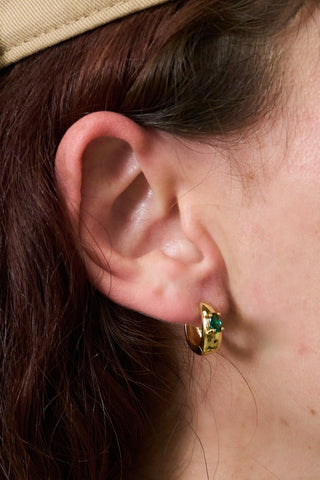 EMERALD TARA EARRINGS