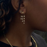 DIAMOND RAIN EARRINGS