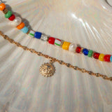 SUMMER LOVE GEMSTONE ANKLET