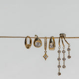 DIAMOND DROP EARRINGS