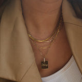 BAILEY RECTANGLE NECKLACE