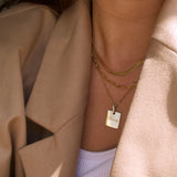 BAILEY RECTANGLE NECKLACE
