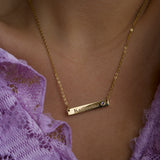 LENNON BIRTHSTONE NECKLACE