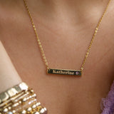 LENNON BIRTHSTONE NECKLACE