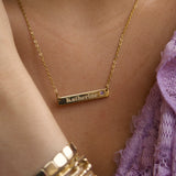 LENNON BIRTHSTONE NECKLACE