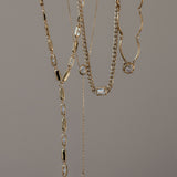PEAR LARIAT NECKLACE