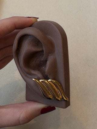 WING STATEMENT EARRING