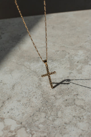 VINTAGE CROSS NECKLACE