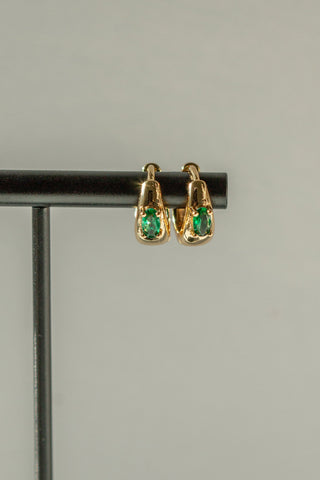 EMERALD TARA EARRINGS