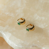 EMERALD TARA EARRINGS