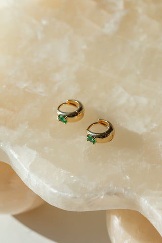 EMERALD TARA EARRINGS