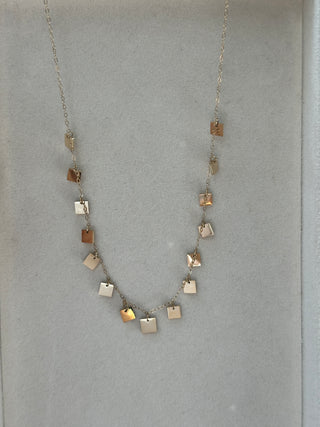 SQUARE SHAKER NECKLACE