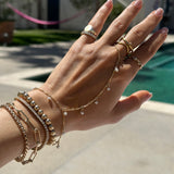 CASCADA HAND CHAIN BRACELET
