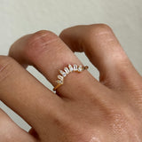TOPAZ ARCH RING (SIZE 6)