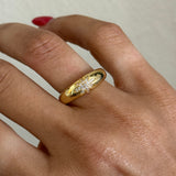 STARBURST DOME RING (SIZE 6)