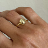 OVAL FRAME RING (SIZE 7)